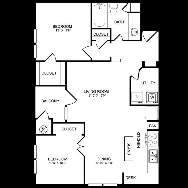 B1 926 SQ.FT. - Highlands Hill Country