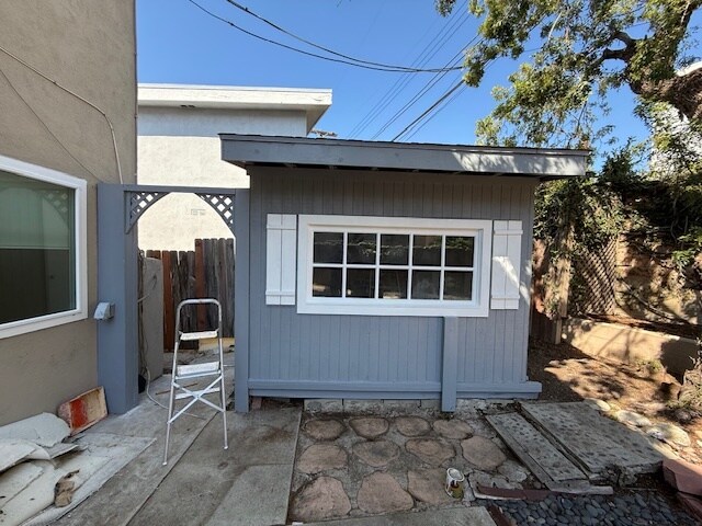 Shed in Private Backyard - 8420 Gulana Ave