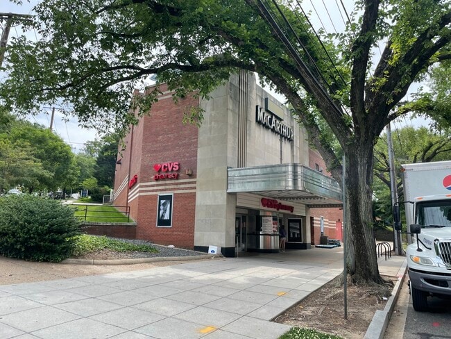 CVS pharmacy along MacArthur Blvd (0.5 miles west of our condo) - 4555 MacArthur Blvd NW