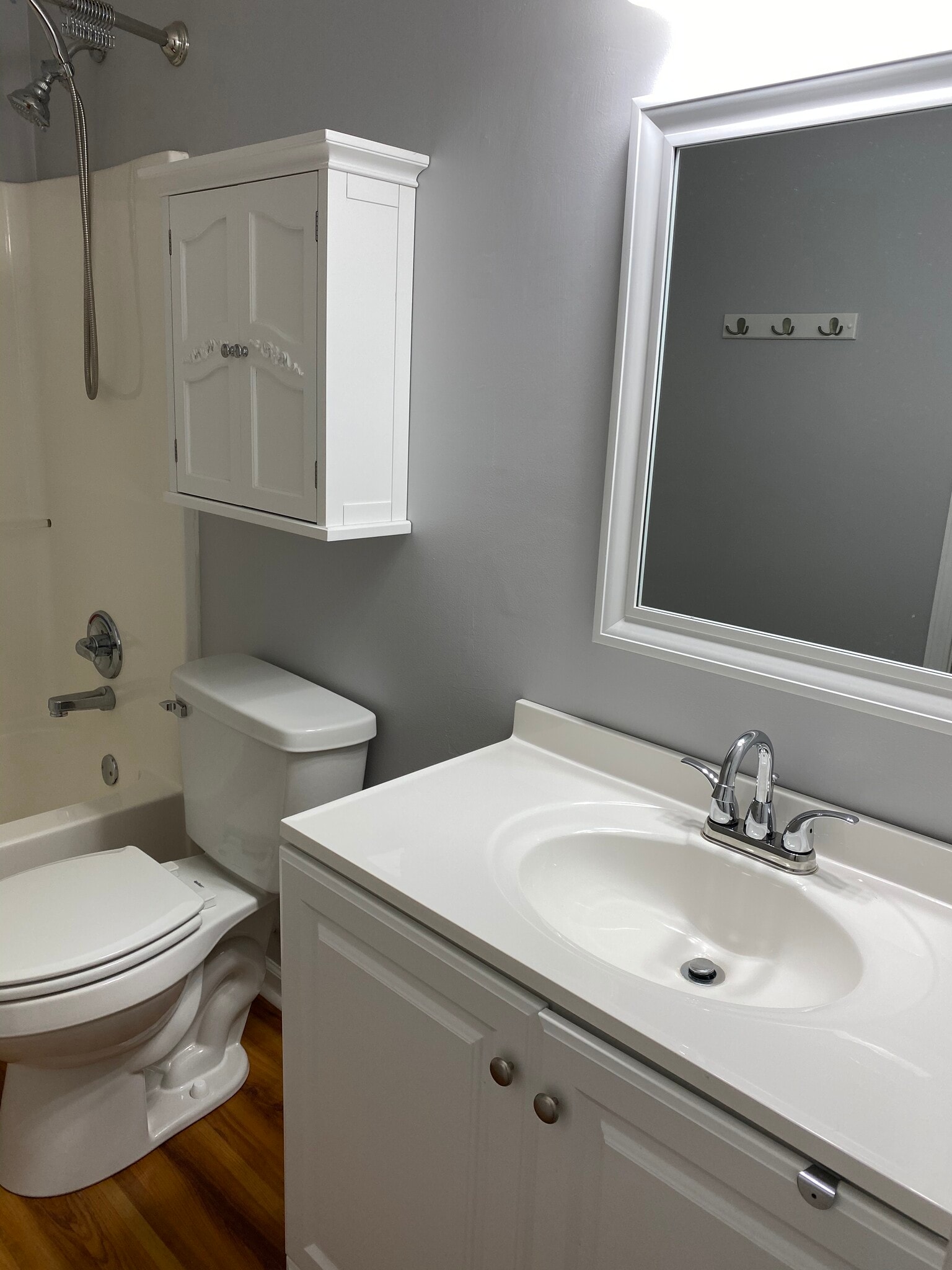 Full bath has marble sinks and plenty of storage - 1305 Cedar Shoals Drive #500