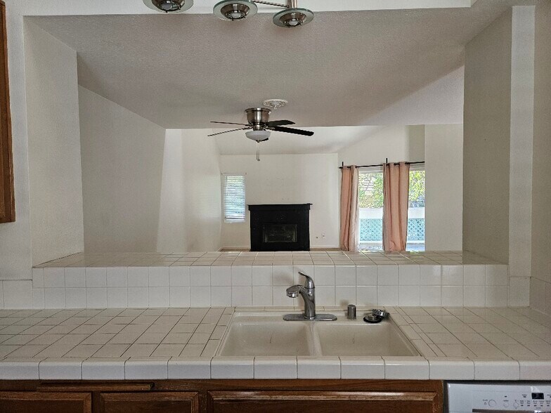 from kitchen looking into the living room - 7532 Seaspring Dr
