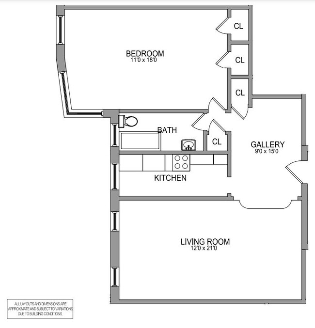 Floorplan - 499 Fort Washington Avenue