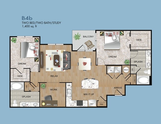 Floorplan - The Dawson