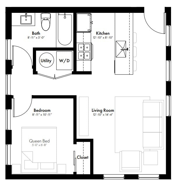 Apartment Type A - Harbor Flats