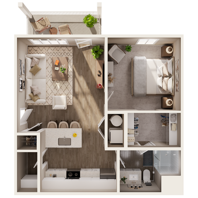 1 Bed - 1 Bath - Hayden Park