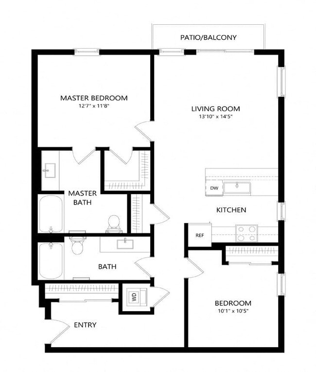 Floorplan - Windsor Queen Anne