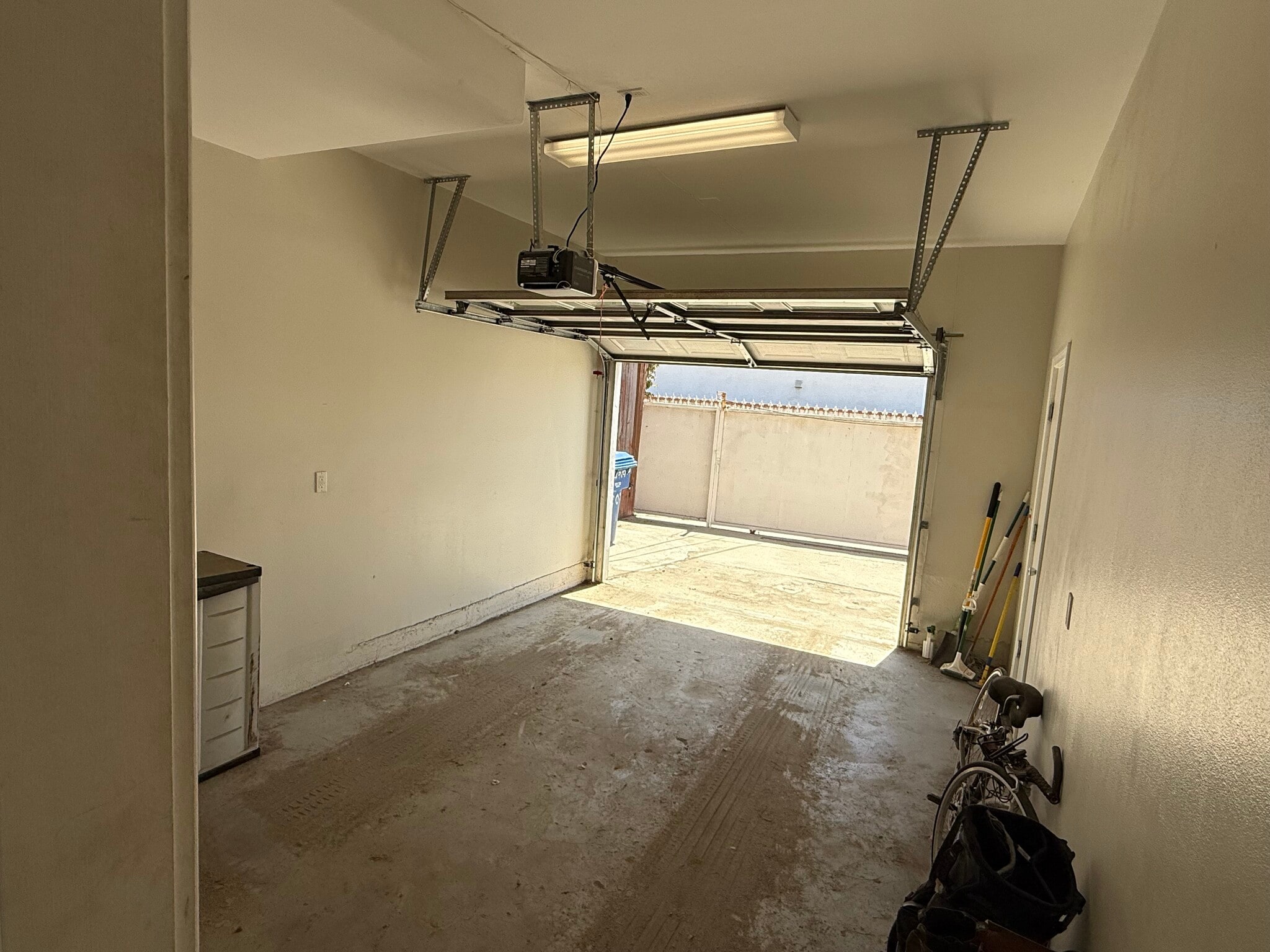Private Attached Garage with security gate - 4907 S Centinela Ave