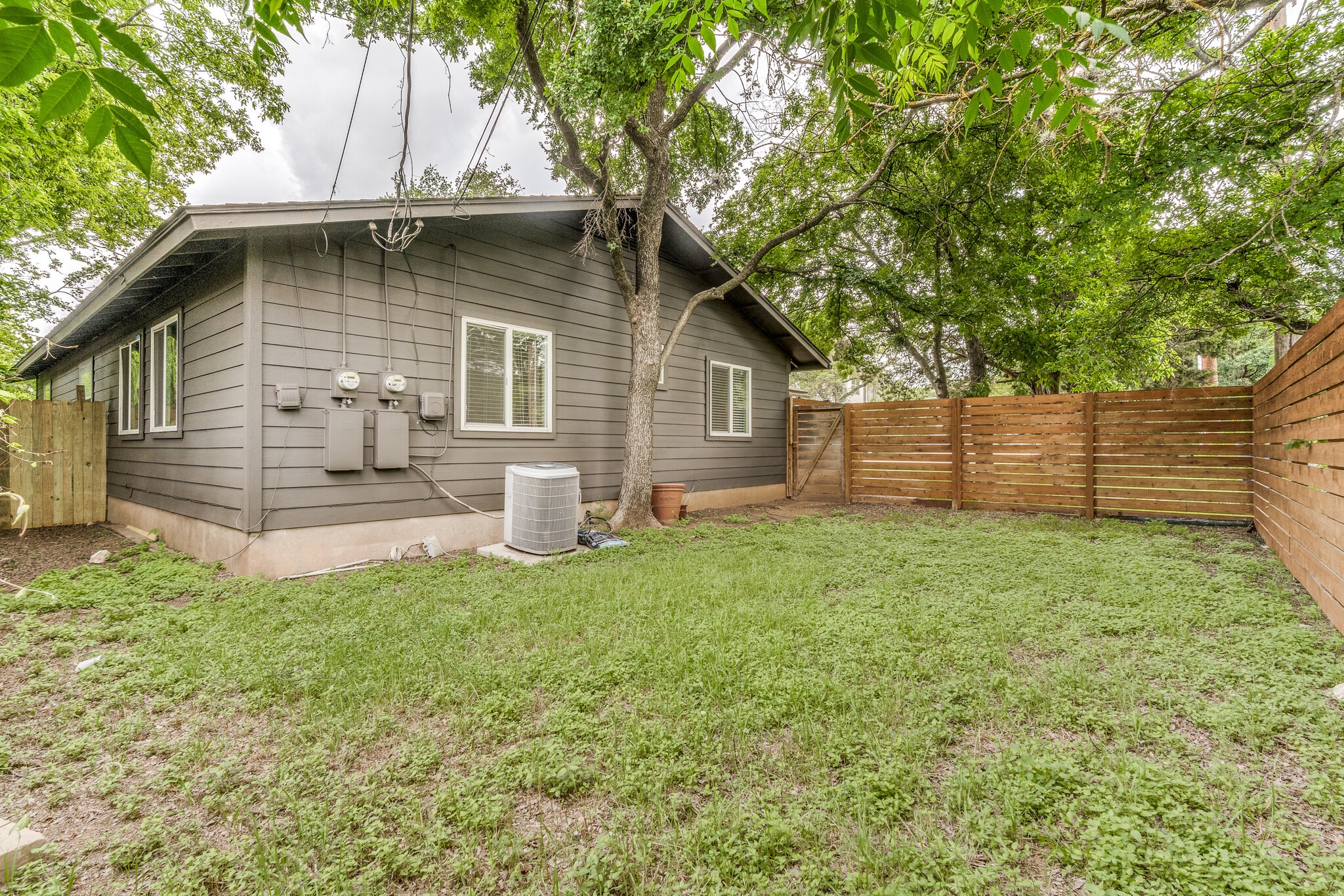 Private Side Yard - 3503 Clawson Rd