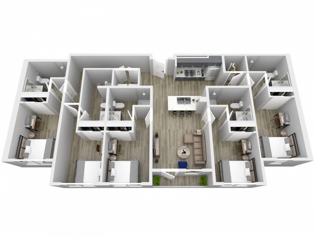 3D image of Floor Plan - 320 West Mag