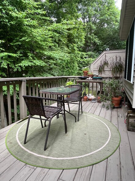 Deck off living room (level 2) - 9 Ann Dr