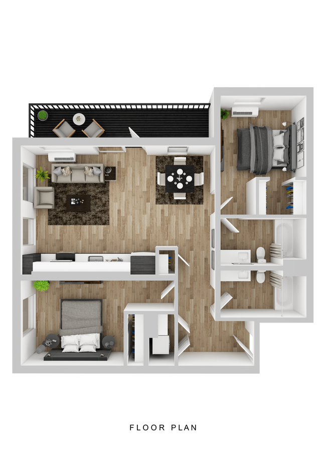 Floorplan - Hyas Point Apartments