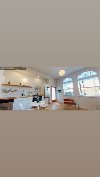 kitchen and appliances (furnishings arent true) - 1341 1/2 Lilac Ter