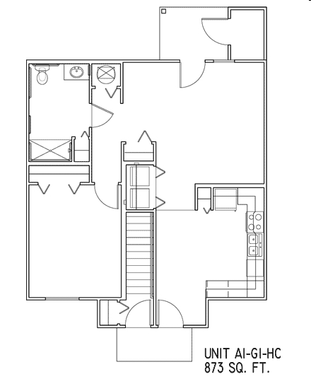 2BR/1BA - The Oaks at Stone Fountain