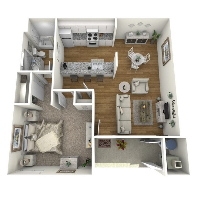 Floorplan - Shadow Creek Apartments