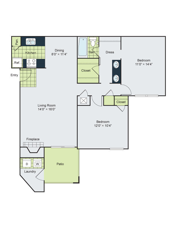 Floorplan - The Henry B