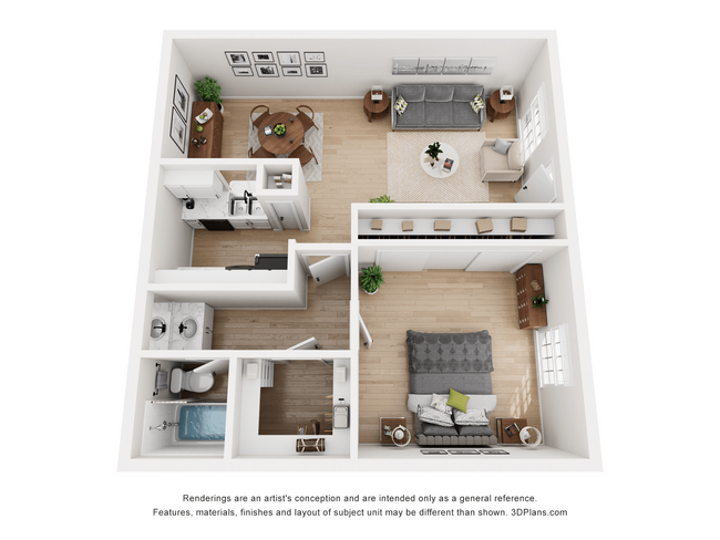 Floorplan - Dwell @ 1600 - College Station