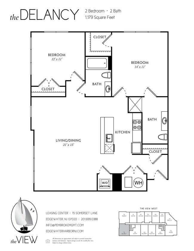 Floorplan - The View at Edgewater