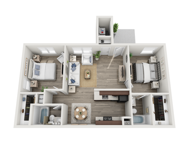 Floorplan - Encino Park Apartments