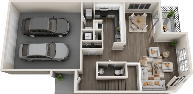 Floorplan - The Retreat Ft. Worth