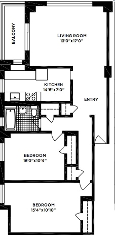 2BR/1BA - 178  Clinton Street