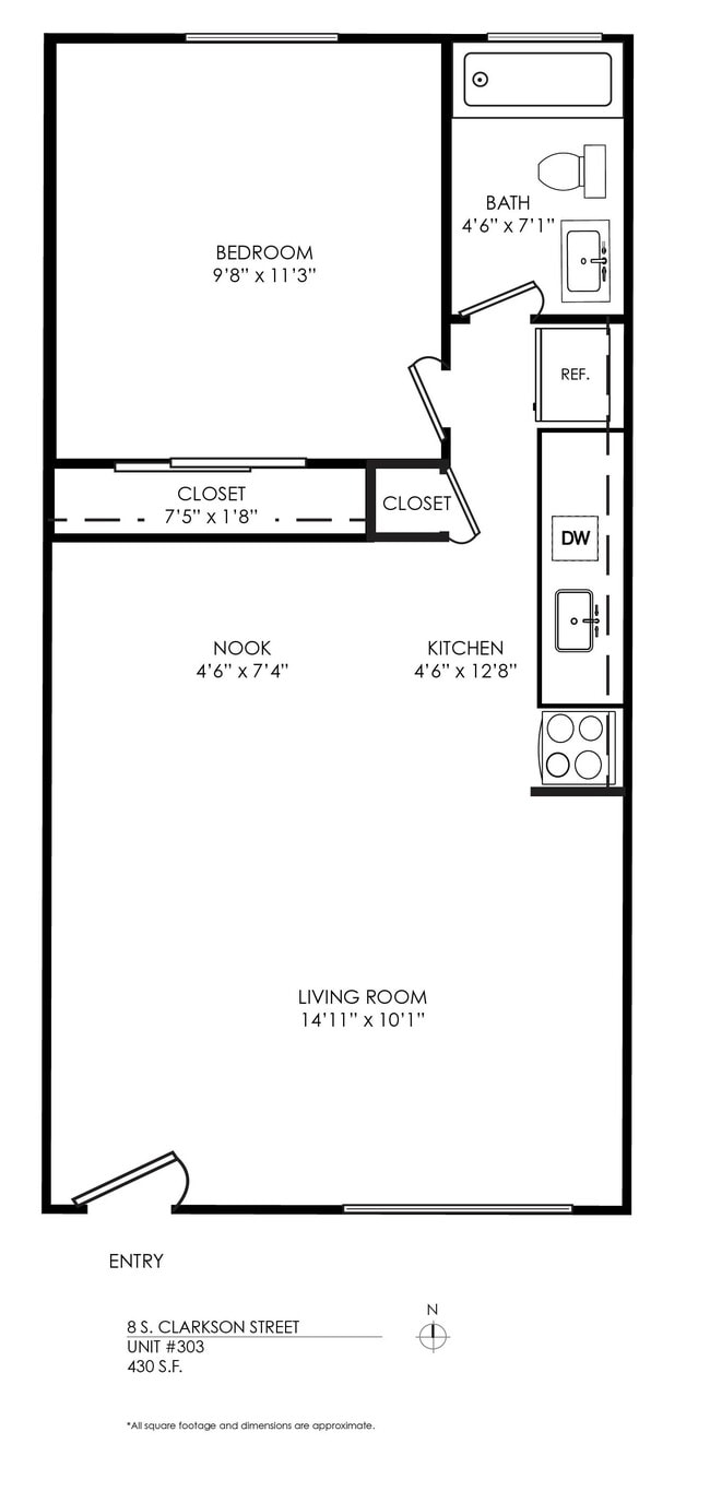 Floorplan - 8 S Clarkson Street