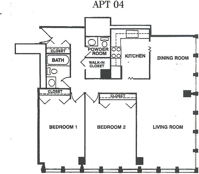 Floor Plan - 444 W Fullerton Pky