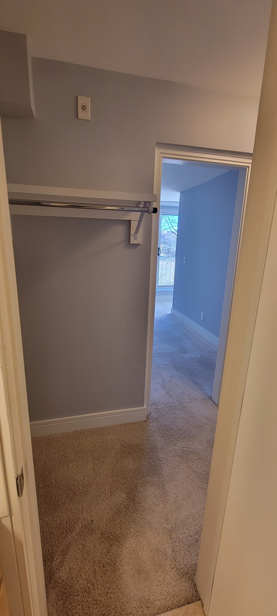 View of walk-through closet from bathroom - 800 4th St SW