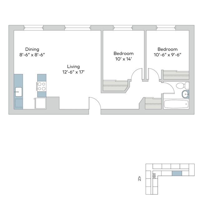 Floorplan - The Hamilton