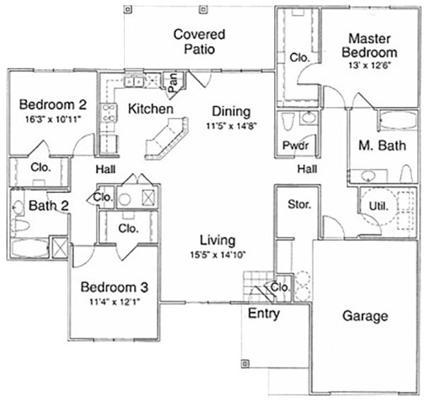 Floorplan - Windy Shores