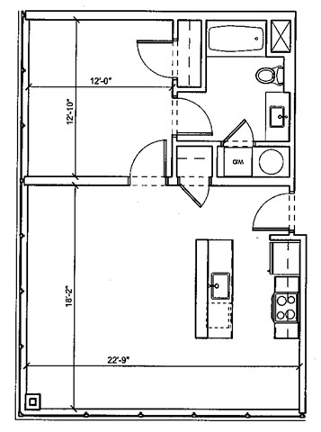 Floorplan - 2040 Market