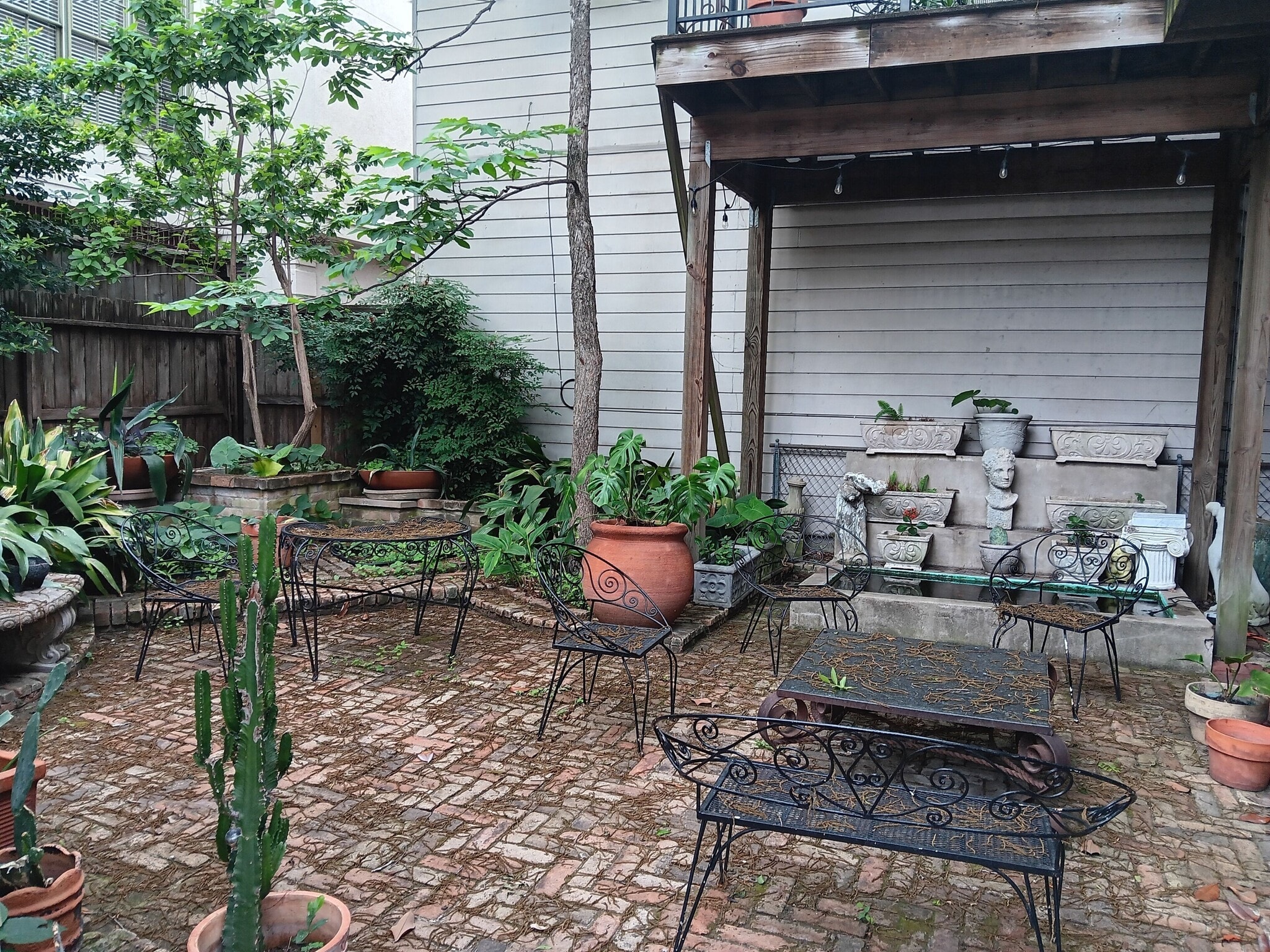 Back Patio - 2508 Van Buren St