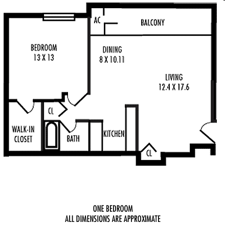 1BR/1BA - Chestnut Ridge