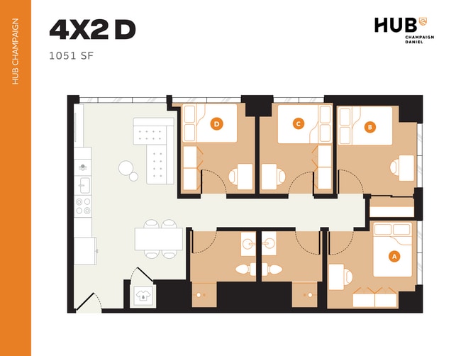 4x2 D - Hub Champaign