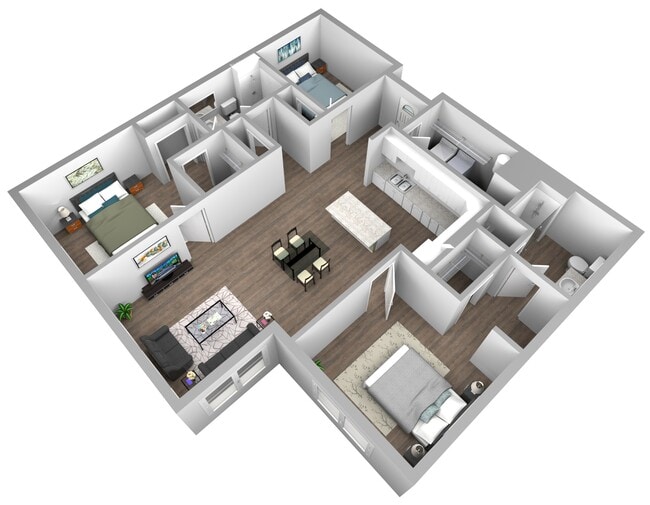 Floorplan - Ingram Manor Apartments