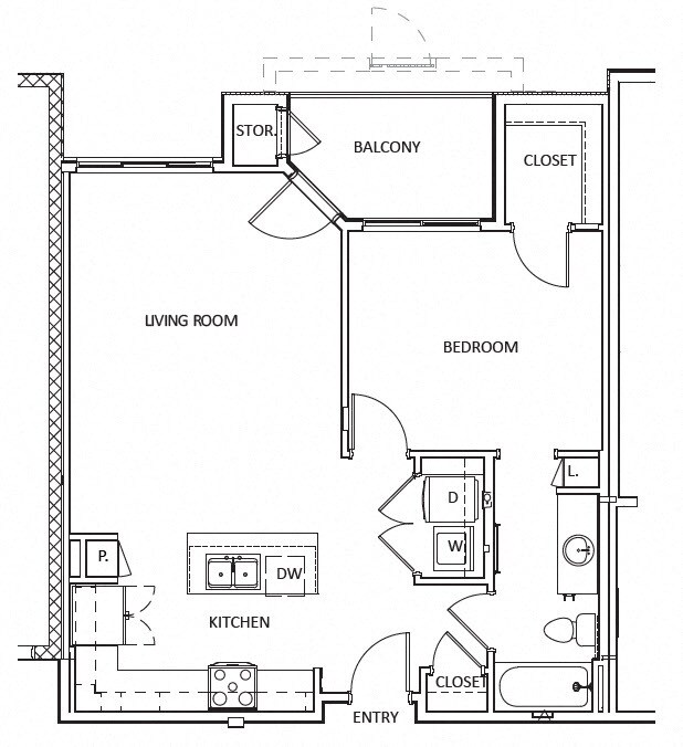 Floorplan - Legado Apartments