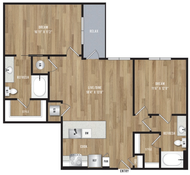 Floorplan - Victor Prosper