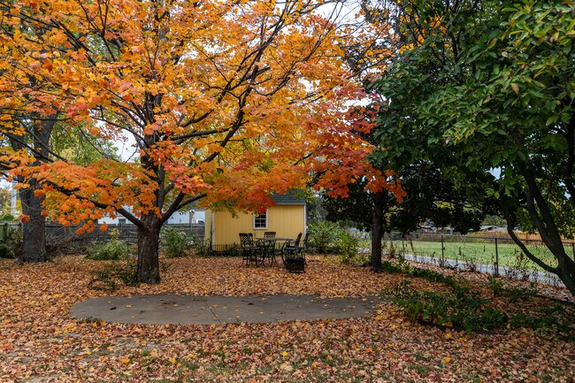 Yard with Giant Patio - 7923 S Rock Hill Rd