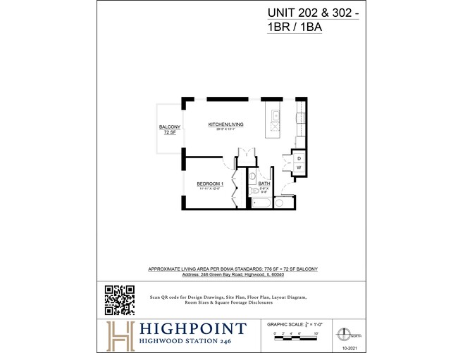 Floorplan - HIGHPOINT Highwood Station 246