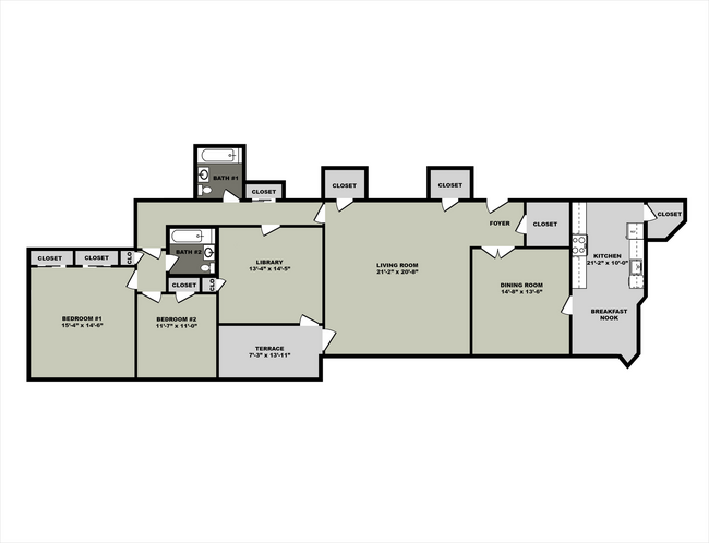 Floorplan - Thomas Wynne Apartments