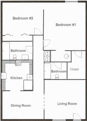 2BR/2BA - Crestwood Hills