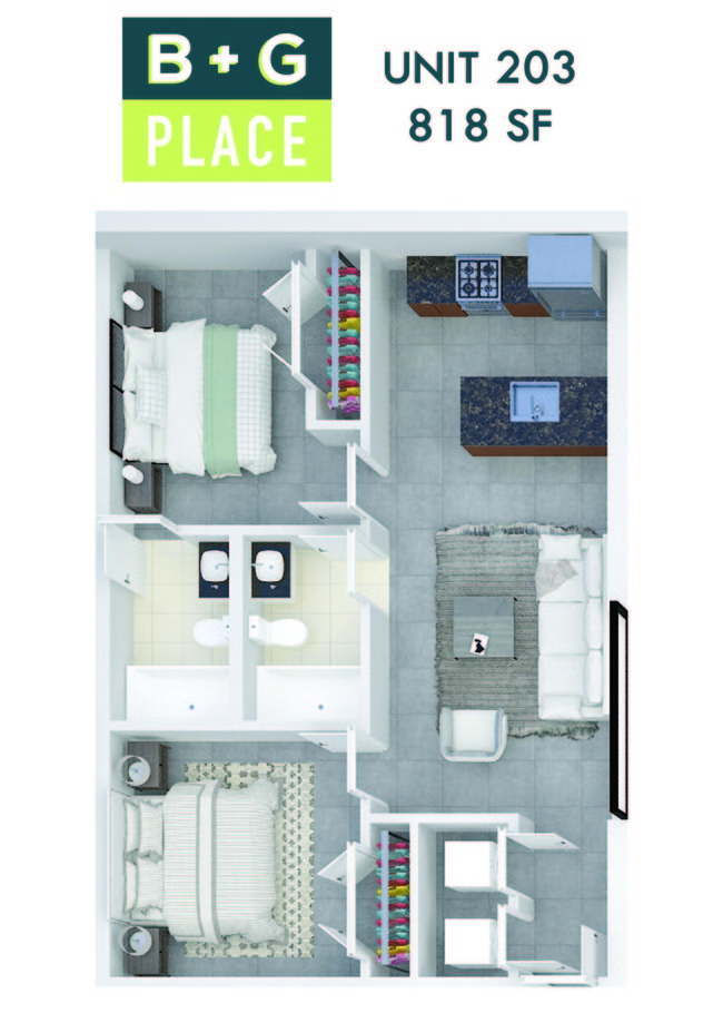 Floorplan - B+G Place