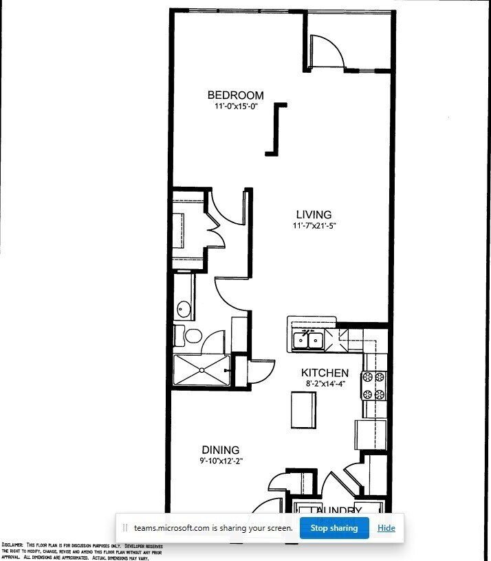 Floor plan - 1803 Broadway
