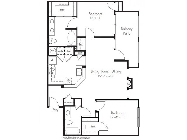 Floorplan - The Palms at Briarwood