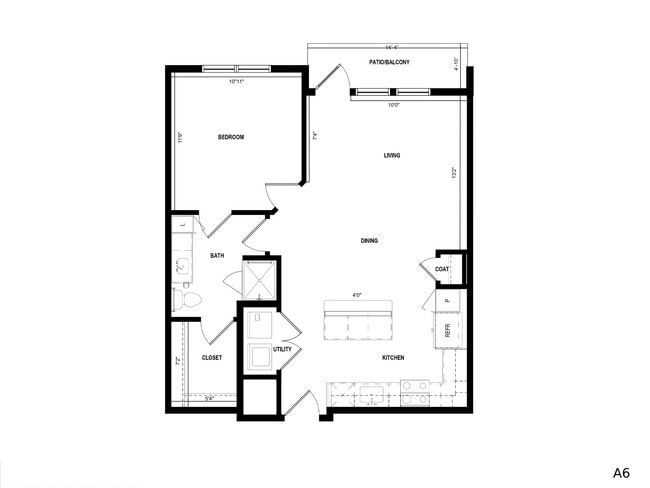 Floorplan - Standard on the River