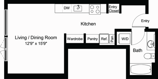 Floorplan - Chloe on Madison