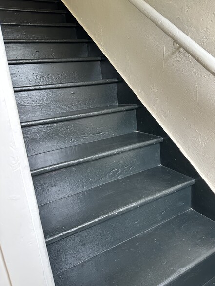 Staircase to finished attic room - 2738 Garber St