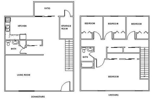 Floorplan - Maplewood Apartments & Townhomes