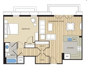 1BR/1BA - Cortland Alexandria