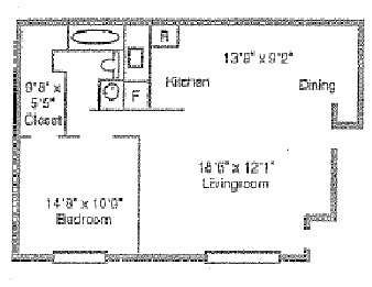 1BR/1BA - Pine Tree Apartments