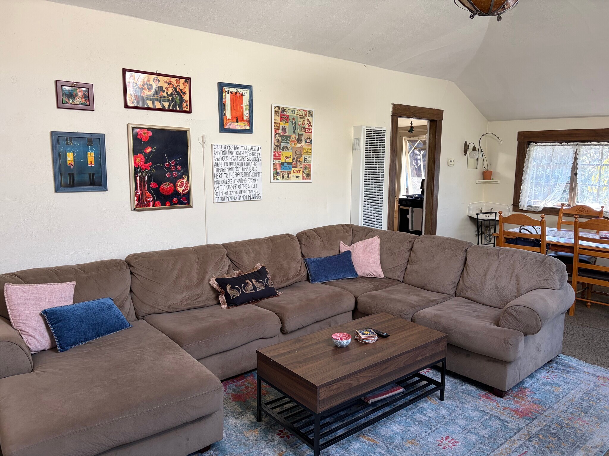 Livingroom (this is the couch that is there now. - 2615 Parker St